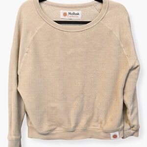 Mollusk Cloud Crew Sweatshirt - Sand
